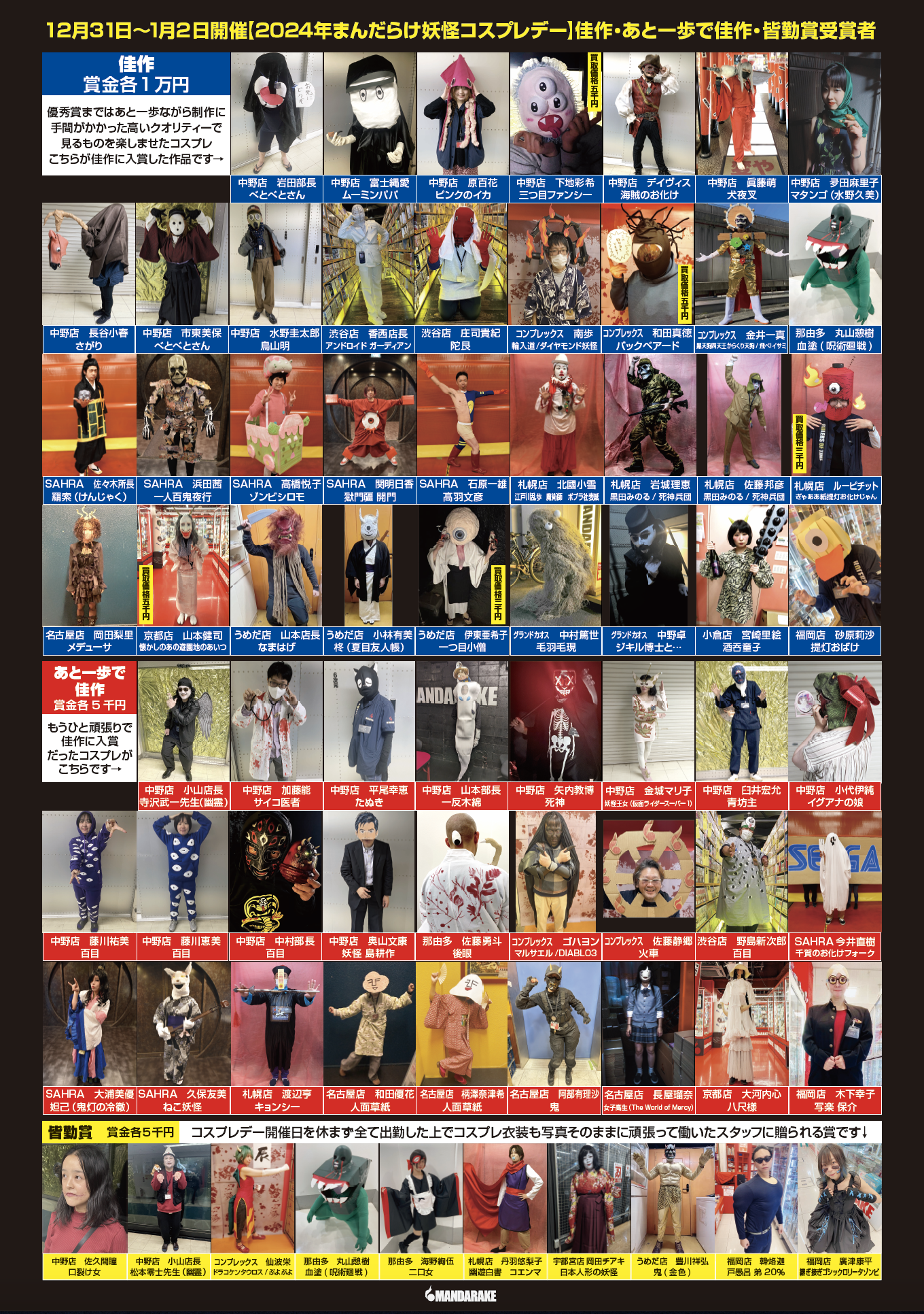 Cosplay Day 2024 poster