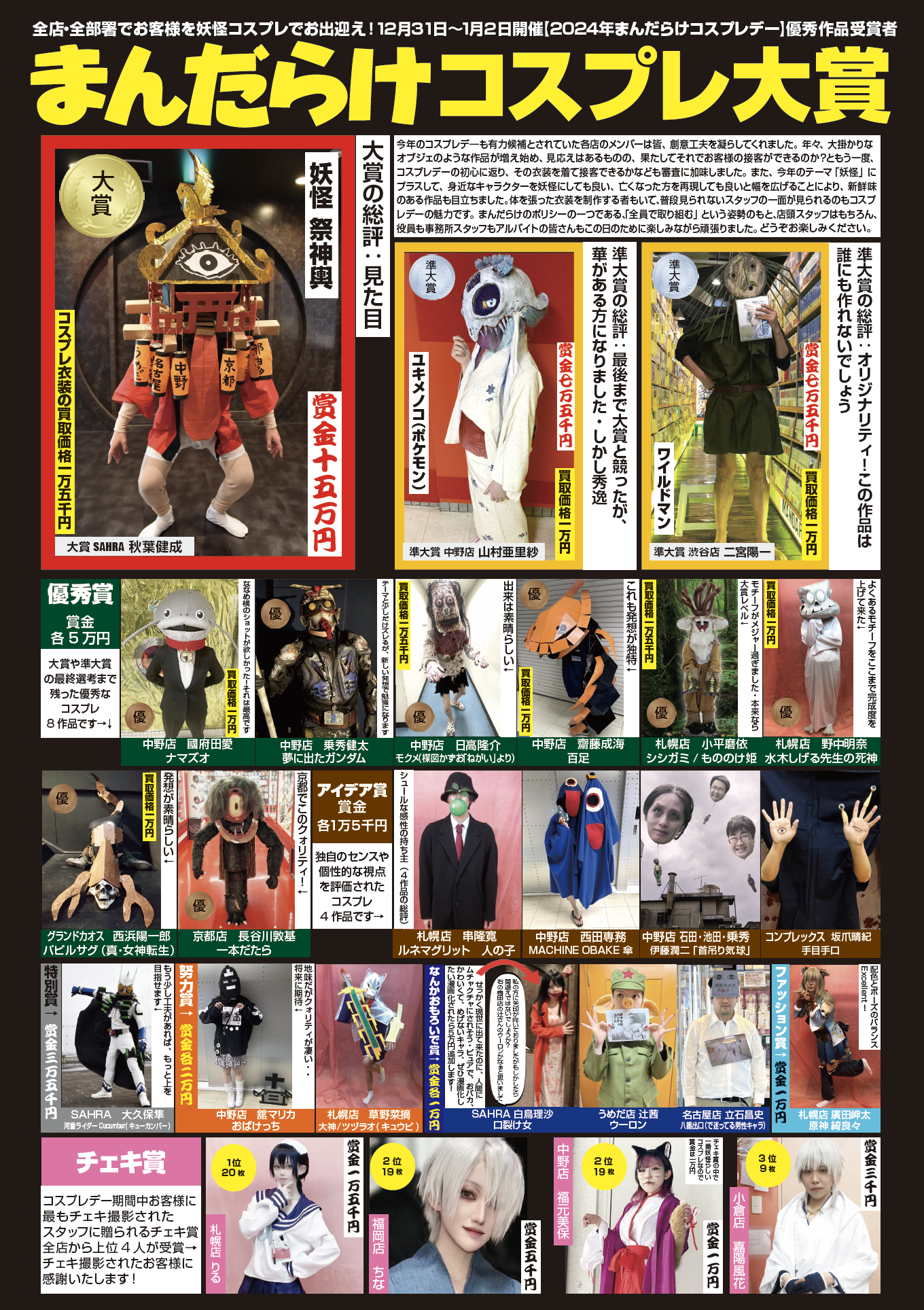 Cosplay Day 2024 poster