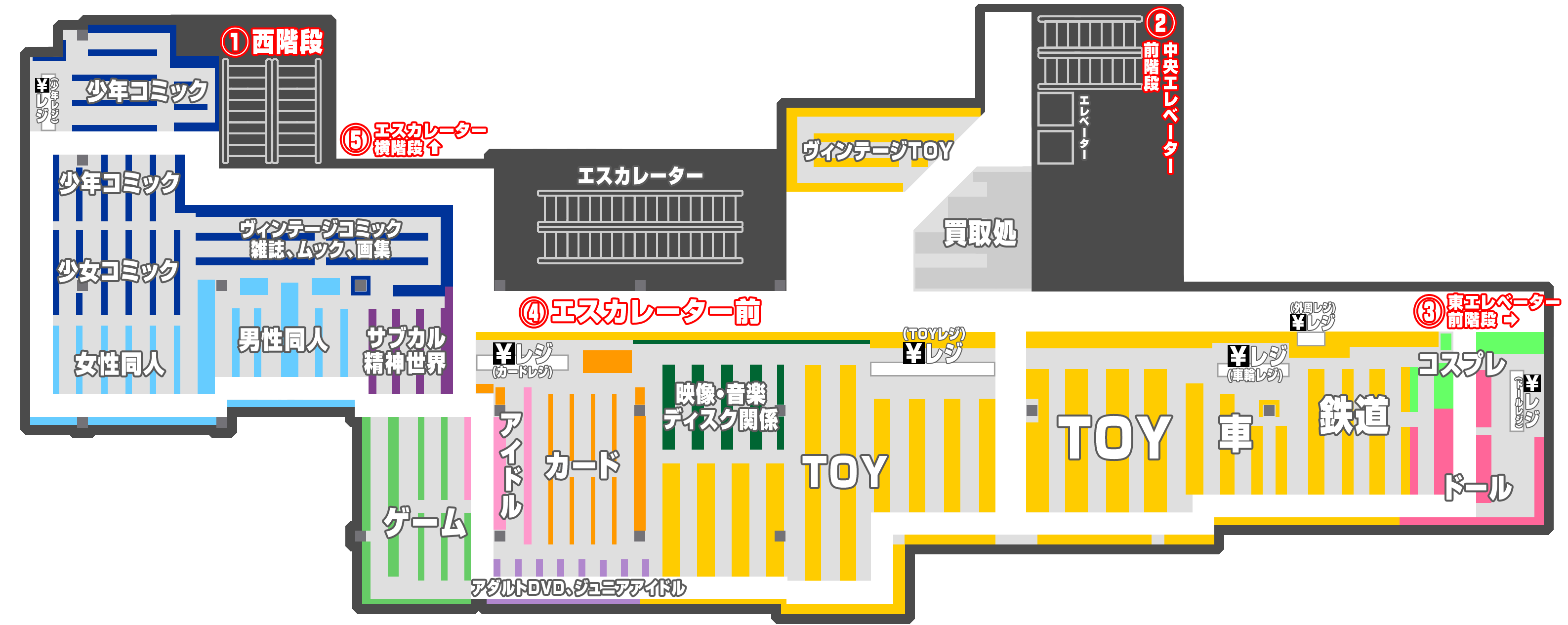 Floor map