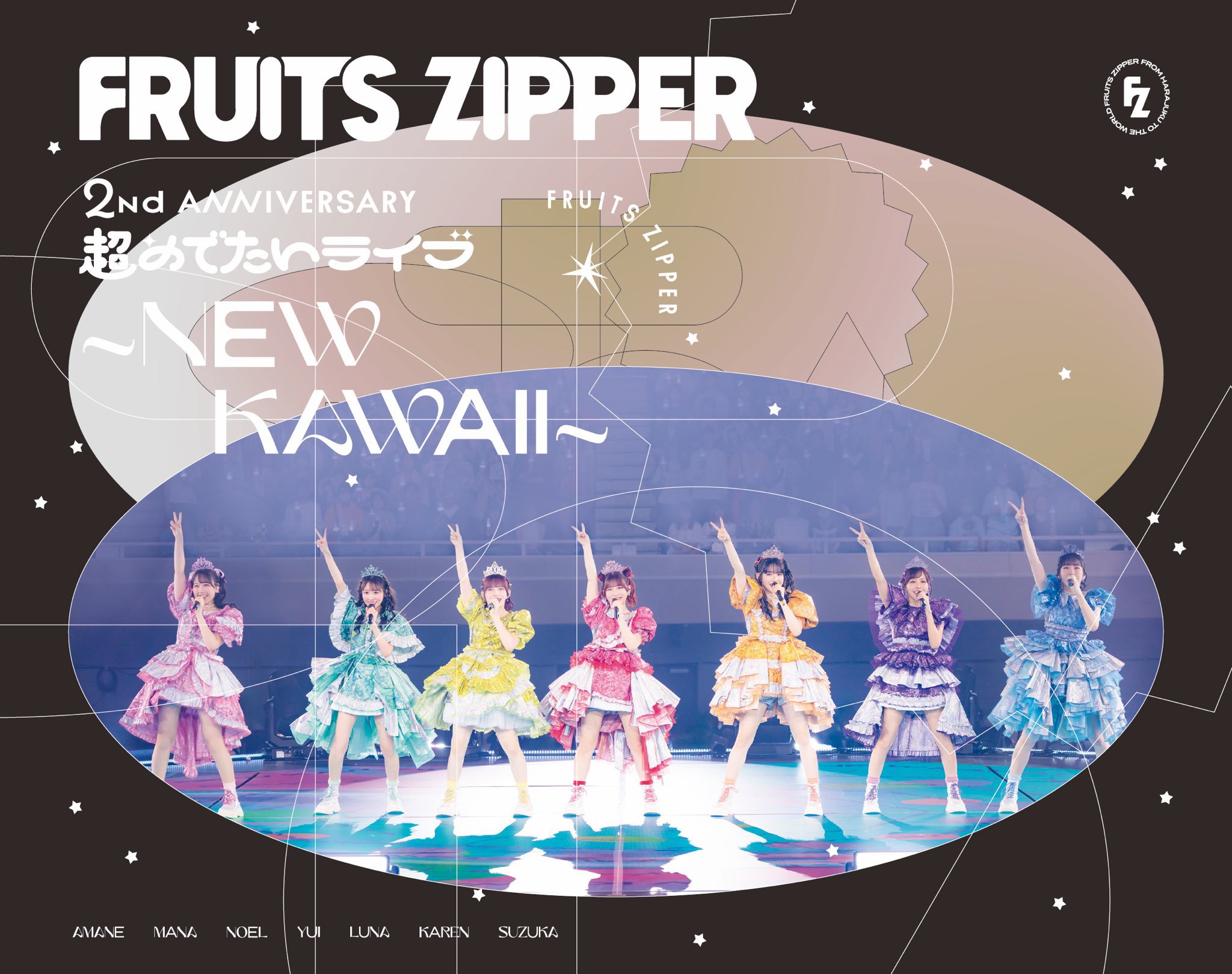 FRUITS ZIPPER 1st LIVE FILM at 日本武道館 完全受注生産盤 Blu-ray
